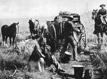 Maltese Cross chuckwagon