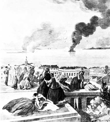 bombing of Charleston harbor