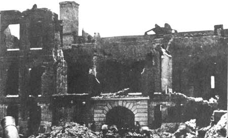 interior of Fort Sumter