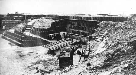 interior of Fort Sumter