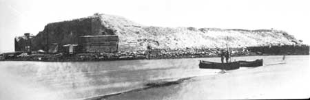 exterior of Fort Sumter