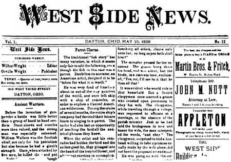 West Side News newspaper