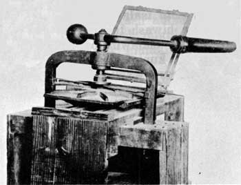 printing press