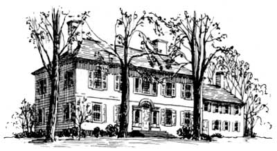 sketch of Ford Mansion