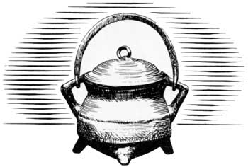 sketch of pot