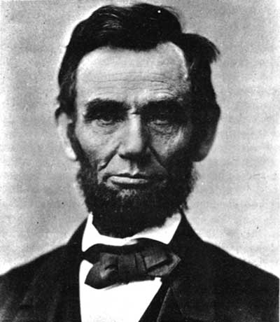 portrait of Lincoln