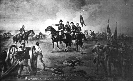 Cemetery Hill: Hancock assuming command