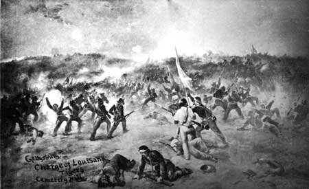 Cemetery Hill: Charge of Louisana Tigers