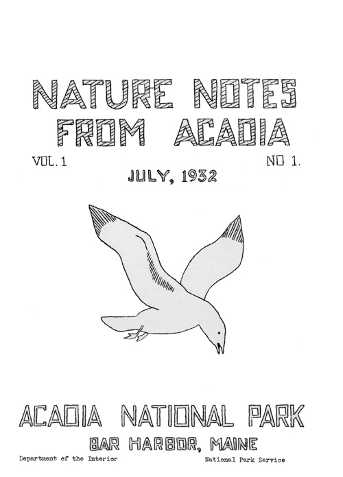 cover to Nature Notes