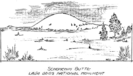 Schonchin Butte: Lava Beds National Monument