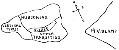 sketch of bio-geographic layout Phantom Ship