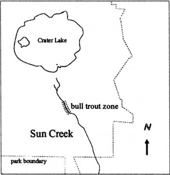 map of bull trout distribution