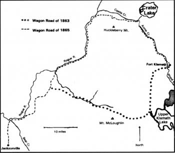 map of old wagon roads