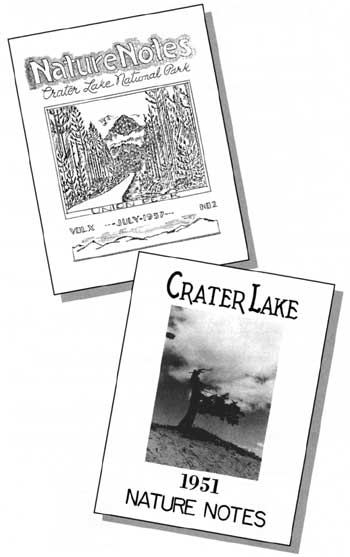 covers from the 1937 and 1951 issues of Nature Notes