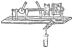 sketch of sounding apparatus