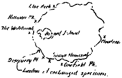 sketch map of Crater Lake