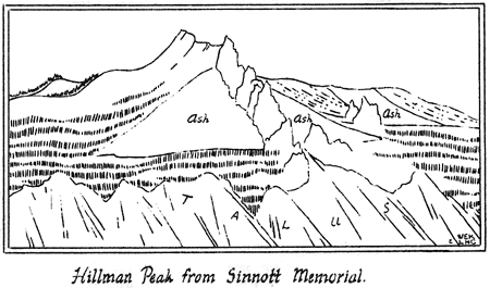 Hillman Peak from Sinnott Memorial