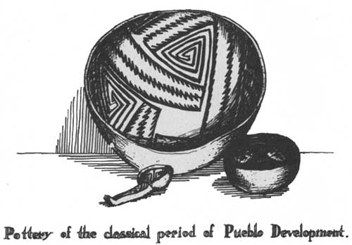 Pottery of the classical period of Pueblo Development
