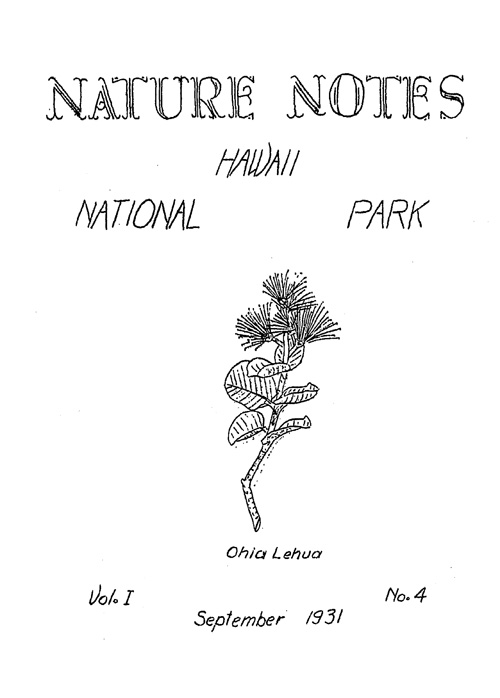 Hawaii National Park (Nature Notes: Introduction)