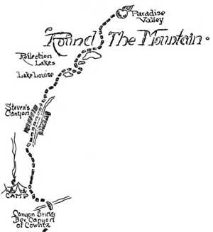 sketch of Wonderland Trail
