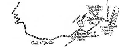 sketch of Wonderland Trail