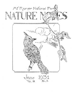 cover to Nature Notes