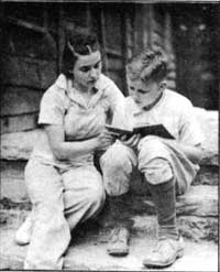 children reading