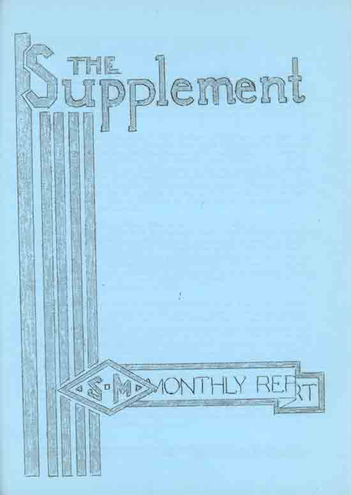 THE SUPPLEMENT