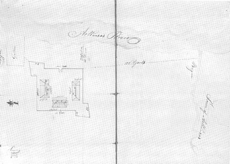 Map of Fort Madison at Arkansas Post, 1807