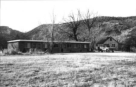 Animal sheds and corrals