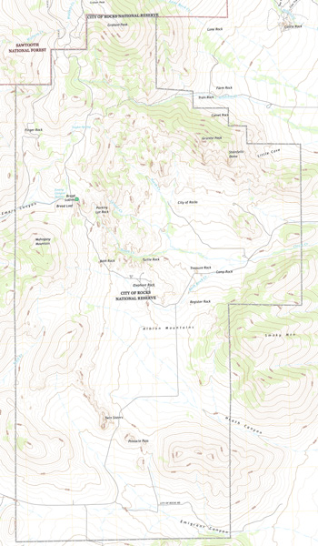 topo map