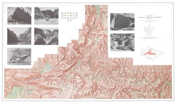 shaded relief map