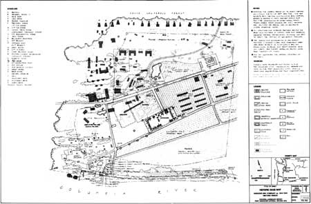 map of Fort Vancouver