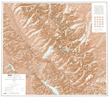 shaded relief map