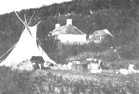 Chippewa dwelling