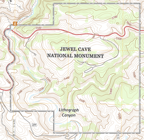 topo map