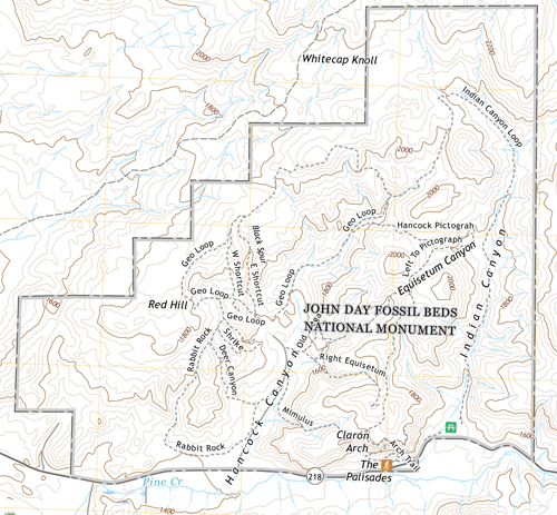 topo map