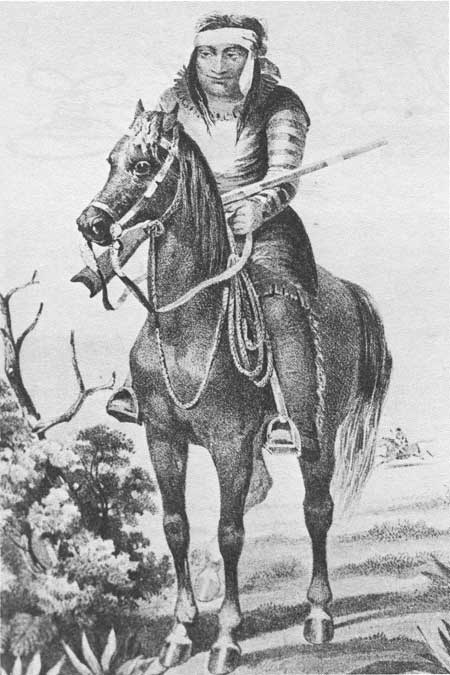 Lipan Apache warrior