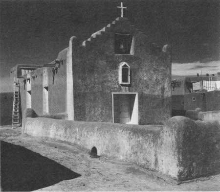 Taos pueblo church