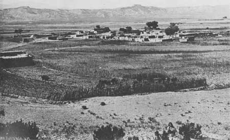 San Ildefonso mission and pueblo