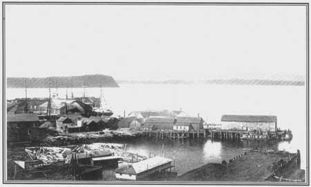 Yesler's Wharf, 1885