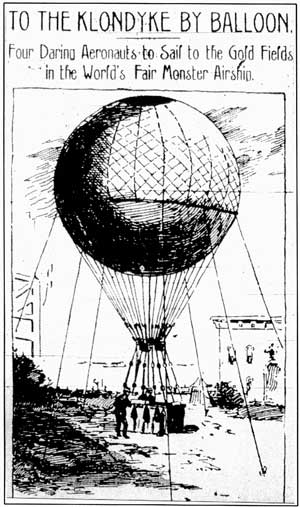 Klondyke by Balloon Ad