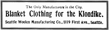 Seattle Woolen Mill Advertisement