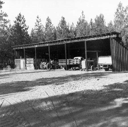 equipment shed