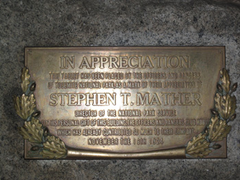 Mather plaque