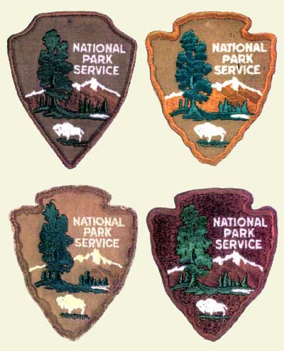 I lost my way Intestines every time Badges and Uniform Ornamentation of the National Park Service  (Ornamentation)