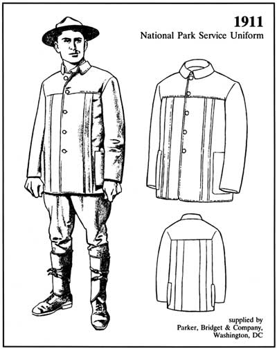 1911 National Park Service uniform