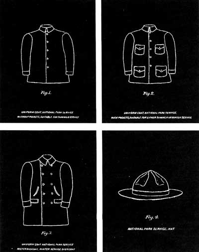 1912 uniform drawings