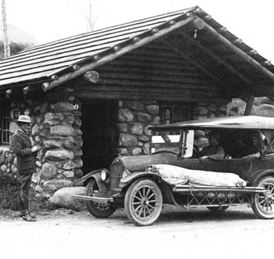 north entrance station, Yellowstone NP