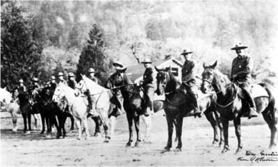 mounted ranges, Yosemite NP